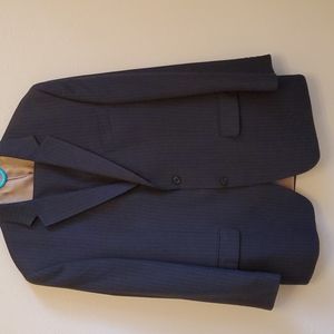 Izod Men's Dark Gray Suit